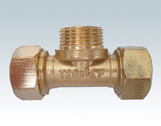 铝塑管铜接头T20×3/4