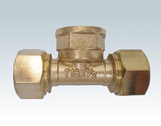 铝塑管铜接头T16×1/2F-华佳控股集团